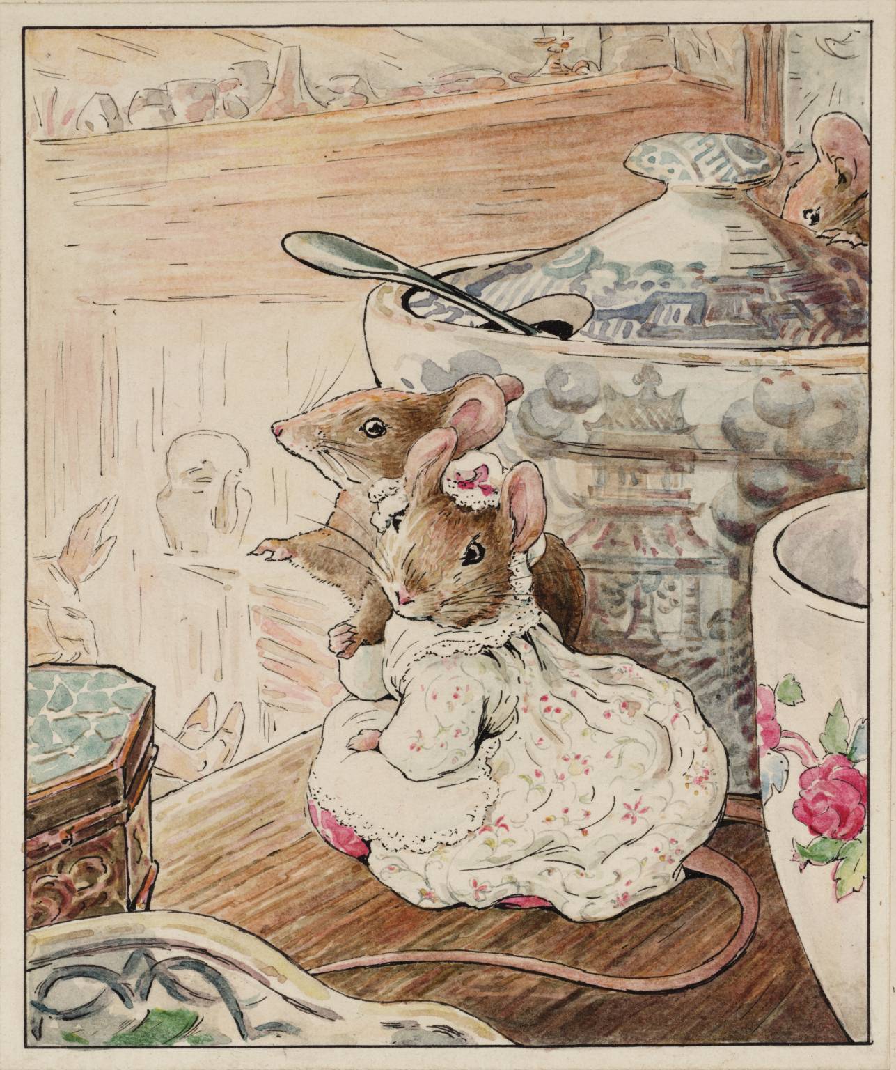The Mice Listen to the Tailor’s Lament, 1902 Beatrix Potter