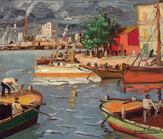 Mañana impresionista, 1929 - Бенито Квинкела Мартин