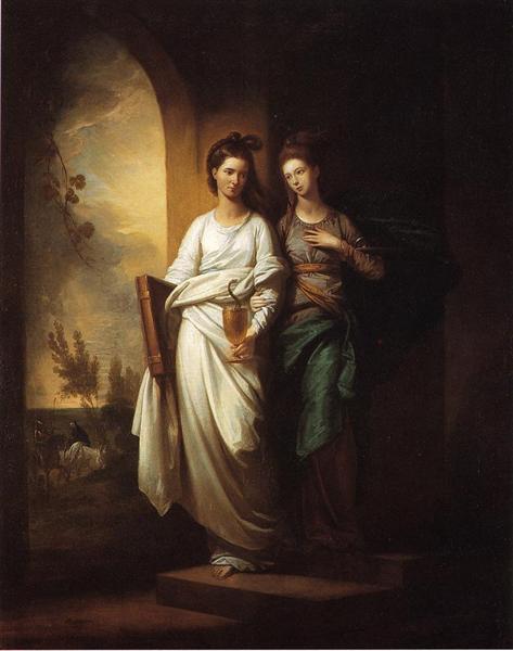 Fidelia and Speranza, 1776 - Бенджамин Уэст