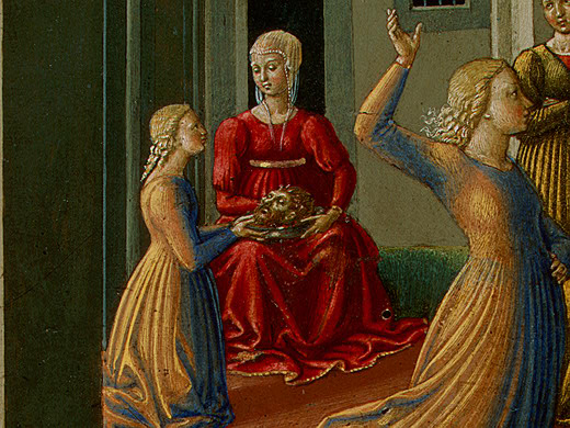 The Dance of Salome (detail), 1461 - 1462 - Benozzo Gozzoli