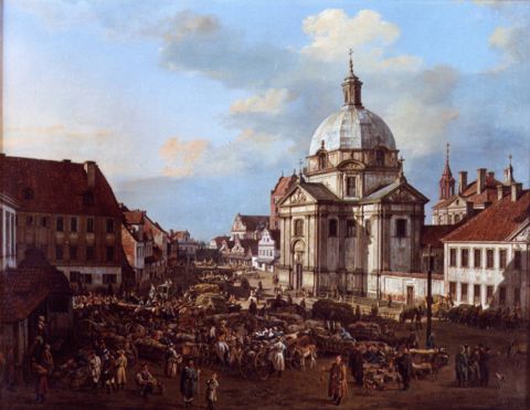 Church of the Holy Sacrament in the New Town, 1778 - Белотто Бернардо
