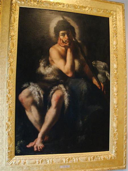 Saint John the Baptist - Bernardo Strozzi