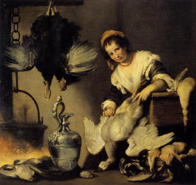 The Cook, 1620 - Бернардо Строцци