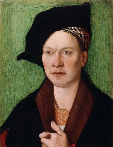 Portrait of a Gentleman, c.1520 - Бернхард Штрігель