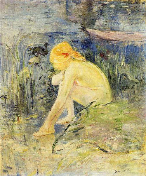 Bather, 1891 - Berthe Morisot