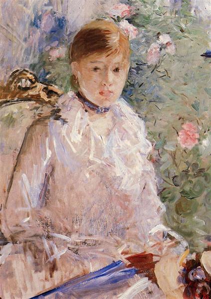 Portrait of a Young Lady, 1878 - Берта Моризо