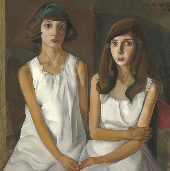 The Twins, c.1922 - 1923 - Борис Григорьев