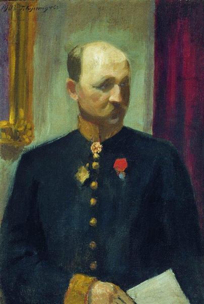 Portrait of public servant Nikolai Nikolayevich Korevo, 1903 - Borís Kustódiev