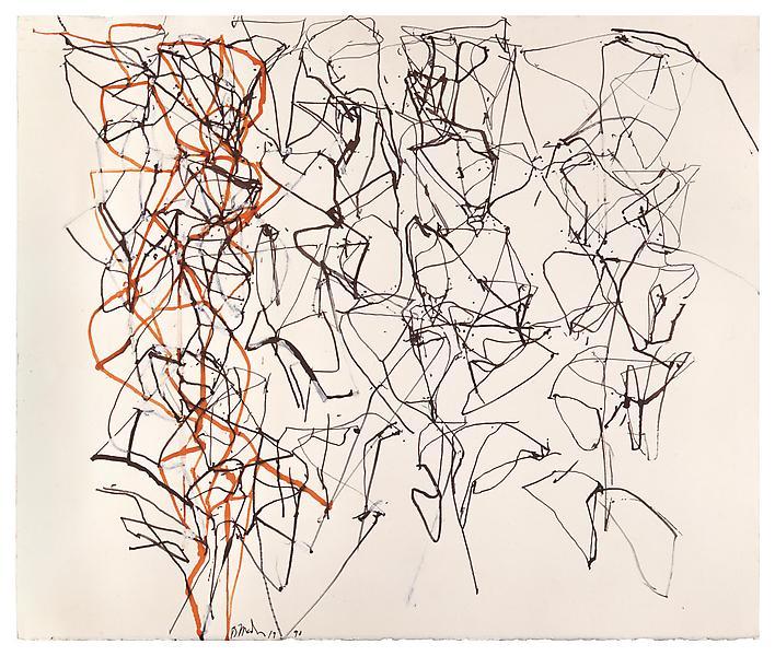 Study for the Virgins, 1990 - Brice Marden