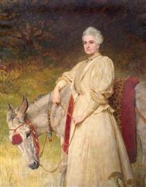Lady Harriet Sarah Wantage - Briton Rivière