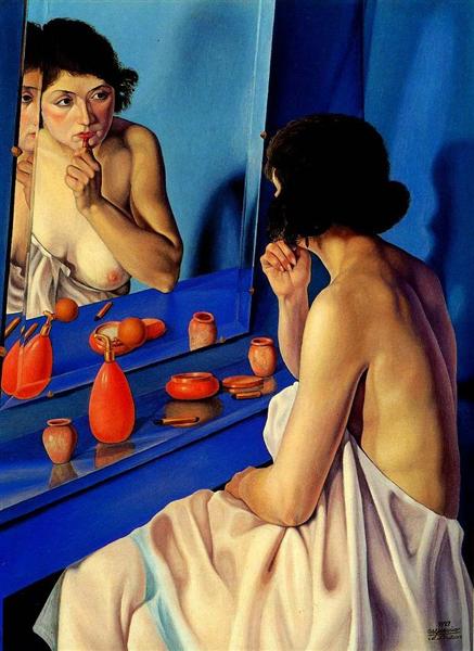 Donna allo Specchio, 1927 - Cagnaccio di San Pietro