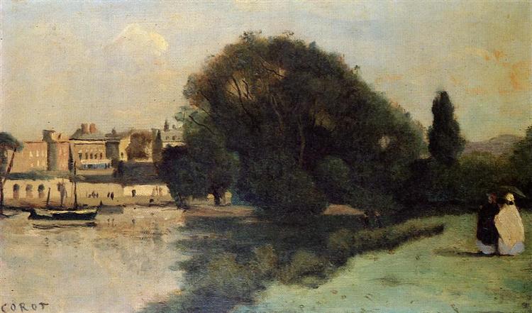 Richmond, near London, 1862 - Jean-Baptiste Camille Corot