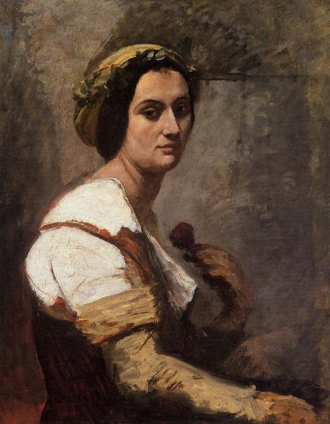 Sibylle, c.1870 - c.1871 - Jean-Baptiste Camille Corot