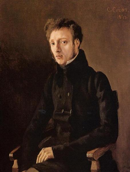 Toussaint Lemaistre, Architect, 1833 - Jean-Baptiste Camille Corot