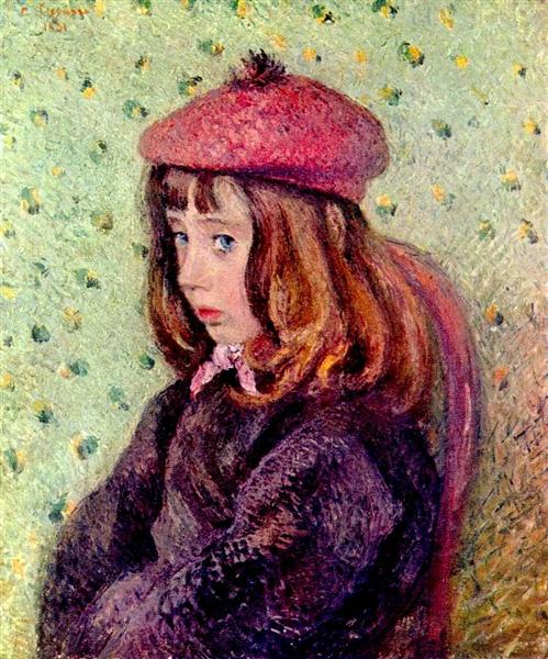 Portrait of Felix Pissarro, 1881 - 卡米耶·畢沙羅