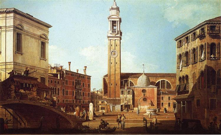 Campo Santi Apostoli, 1731 - 1735 - Canaletto