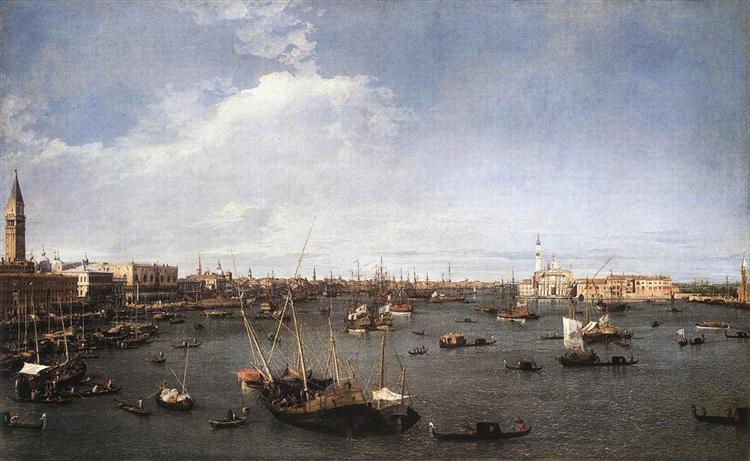 St. Mark's Basin, 1738 - Giovanni Antonio Canal