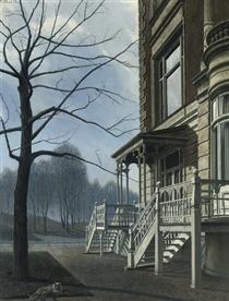 House with two stairs - Carel Willink
