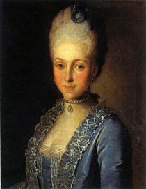 Portrait of Alexandra Perfilyeva, née Countess Tolstaya - Карл Людвиг Христинек