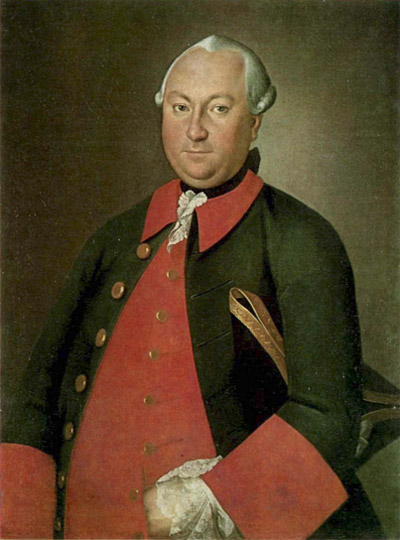 Portrait of Tishin - Carl-Ludwig Johann Christineck
