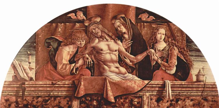 Pietà, c.1493 - Карло Крівеллі
