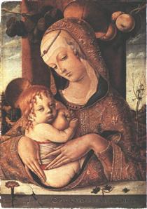 Madonna mit Kind - Carlo Crivelli