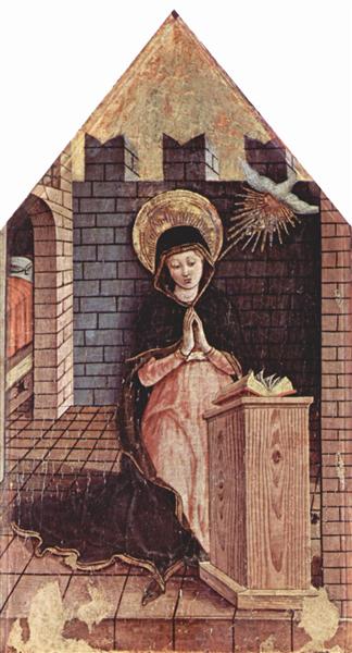 Virgin Annunciation, 1468 - Карло Крівеллі