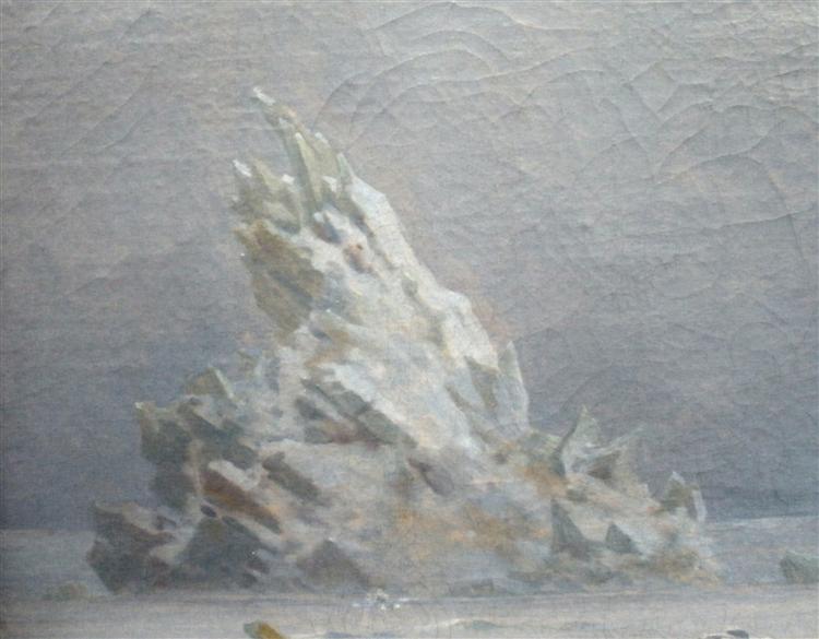 Clipping iceberg, 1823 - 1824 - Caspar David Friedrich