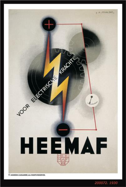Heemaf, 1930 - Cassandre
