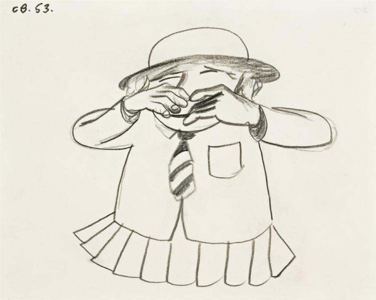 Crying Schoolgirl, 1953 - Charles Blackman