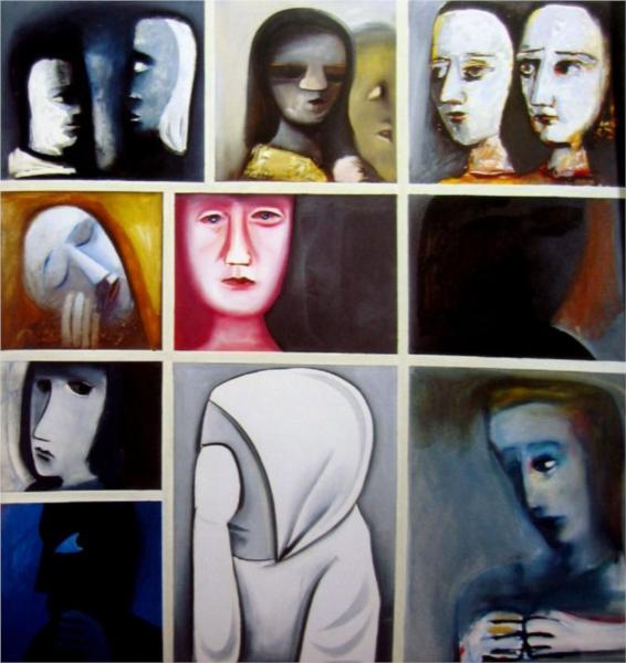 Divided Faces - Чарльз Блекман