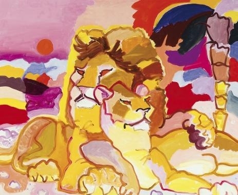 Le Lion de L'Atlas, 1962 - Charles Lapicque