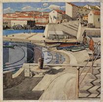 The Little Bay, Port Vendres - Charles Rennie Mackintosh