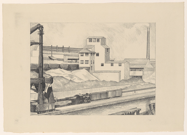 Industrial Series, #1, 1928 - Charles Sheeler