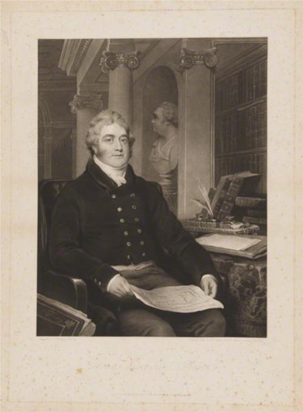 Thomas William Anson, 1st Earl of Lichfield when Viscount Anson, 1823 - 查尔斯·特纳