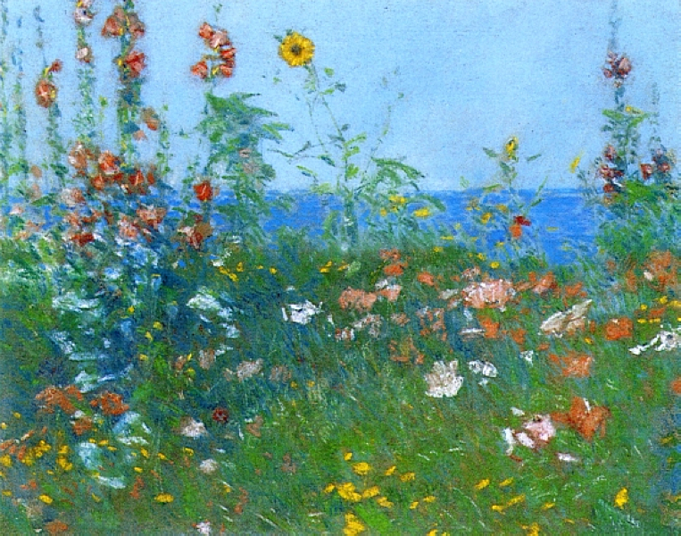 Poppies Isles Of Shoals 03 1891 Childe Hassam WikiArt Org   Poppies Isles Of Shoals 03 