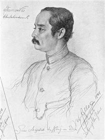 Portrait of Phra Maha Chulalongkorn (Rama V.), King of Siam - Christian Wilhelm Allers