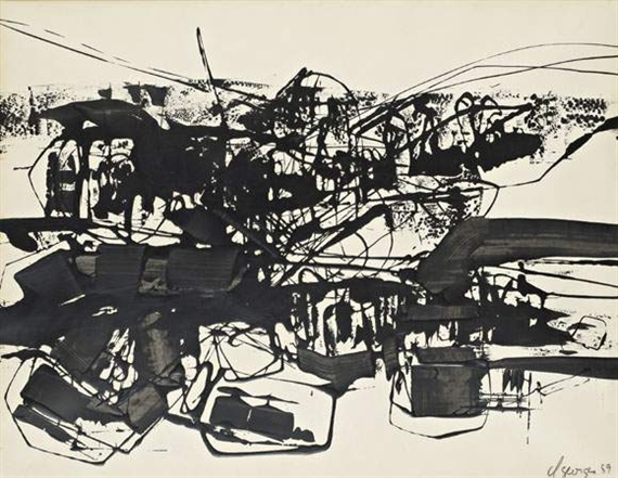 Composition, 1959 - Клод Жорж
