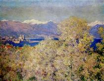 Antibes - View of the Salis Gardens - Claude Monet