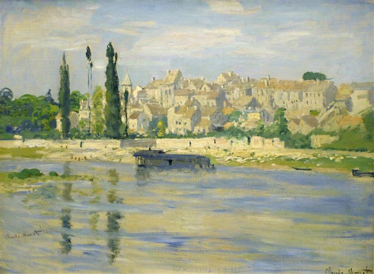 Carrières-Saint-Denis, 1872 - Claude Monet