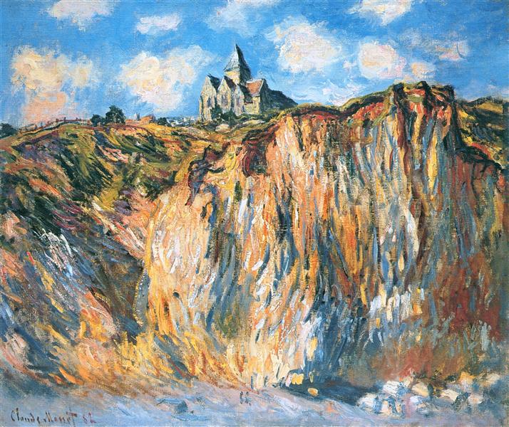 Church at Varengeville, Morning, 1882 - Claude Monet