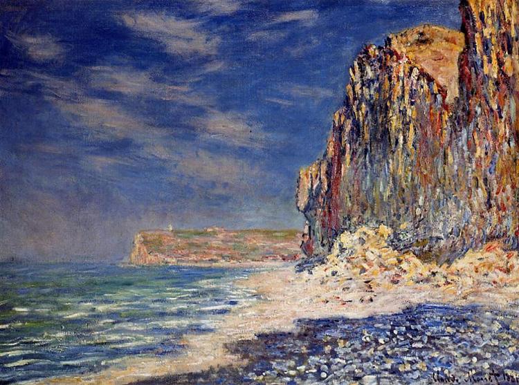Cliff near Fecamp, 1881 - Claude Monet