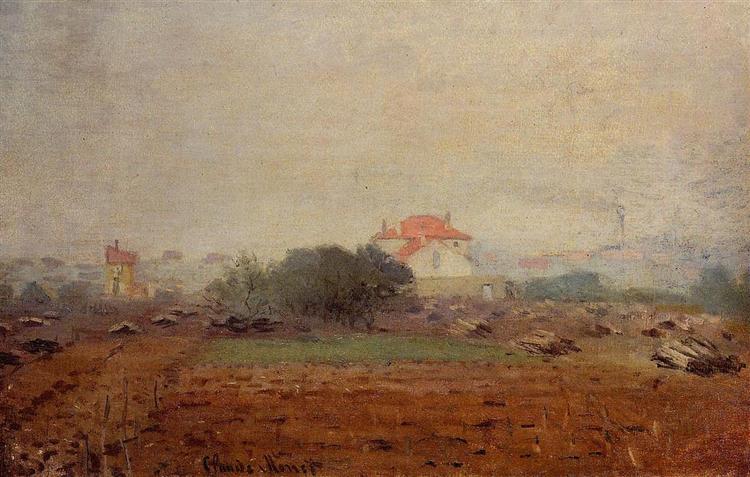 Fog, 1872 - Клод Моне