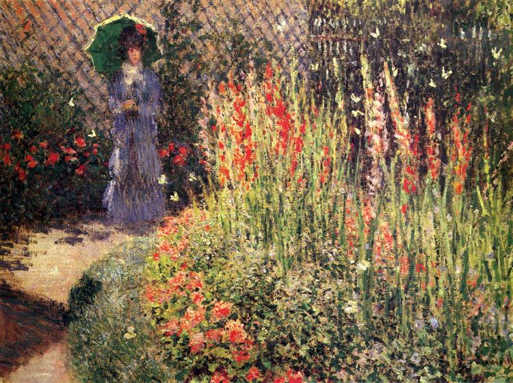 Gladioli, c.1876 - Claude Monet