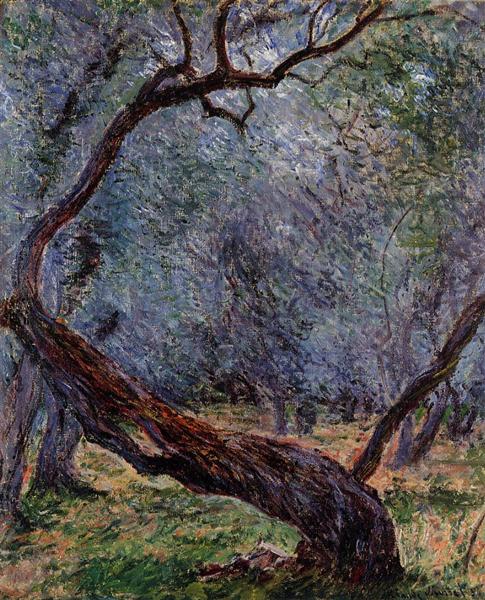 Olive Trees (Study), 1884 - Клод Моне