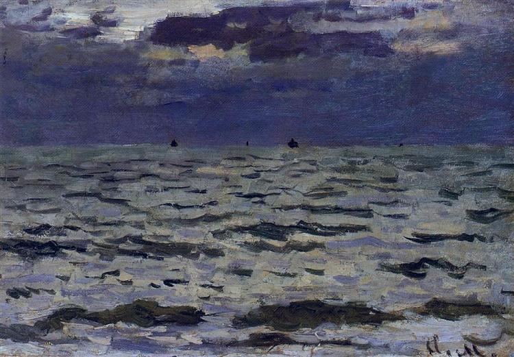 Seascape, 1866 - Claude Monet