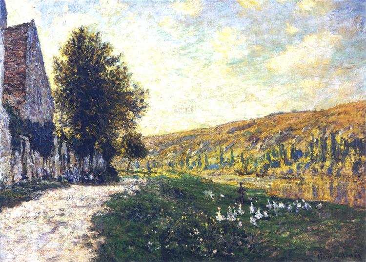 The Banks of the Seine, Lavacourt 02, 1878 - Claude Monet
