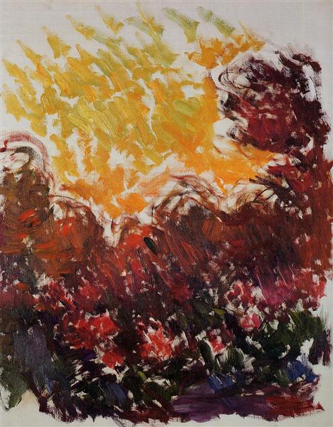 The Garden at Giverny, 1922 - 1924 - Claude Monet