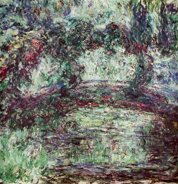 The Japanese Bridge 2, 1918 - 1924 - Claude Monet