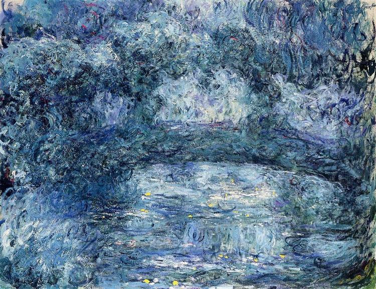 The Japanese Bridge 3, 1918 - 1924 - Claude Monet
